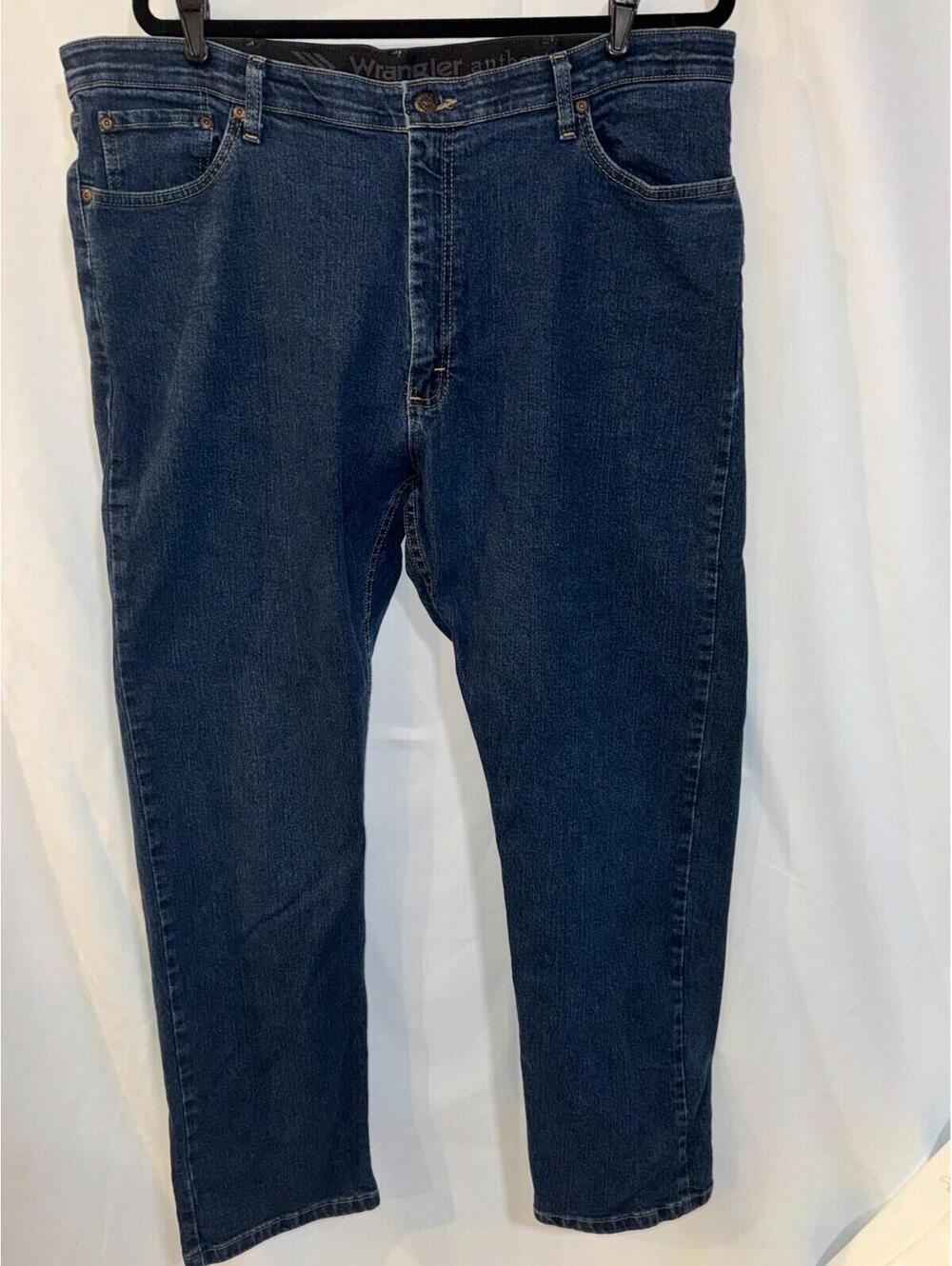 2 Pair Wrangler Authentics Comfort Waistband Jeans 10ZM1CSDI Men's 40X30
